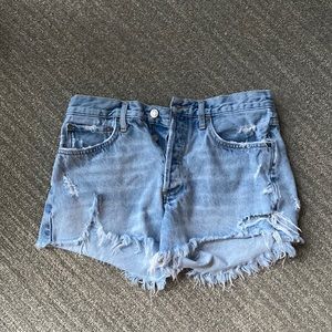 AGOLDE denim short